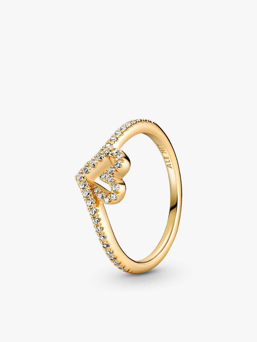 Elevated Heart Ring