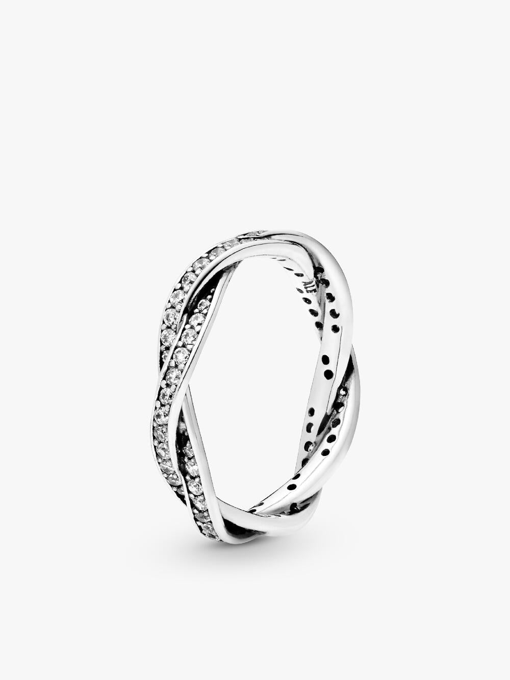 Band of Clear Hearts Ring